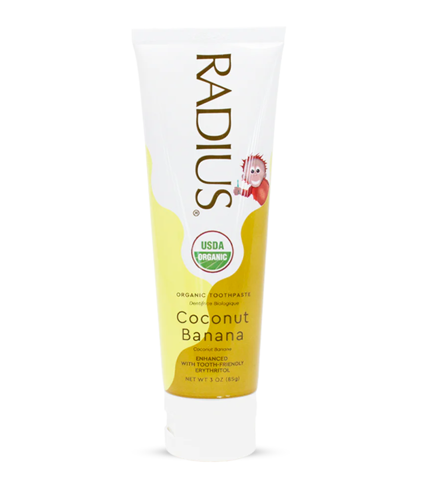 Kids USDA Organic Coconut Banana Toothpaste